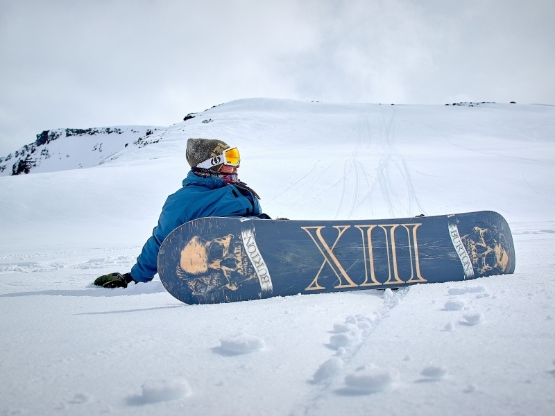 Snowboard in Caviahue