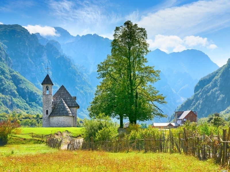 Wilderness around Thethi, Albania