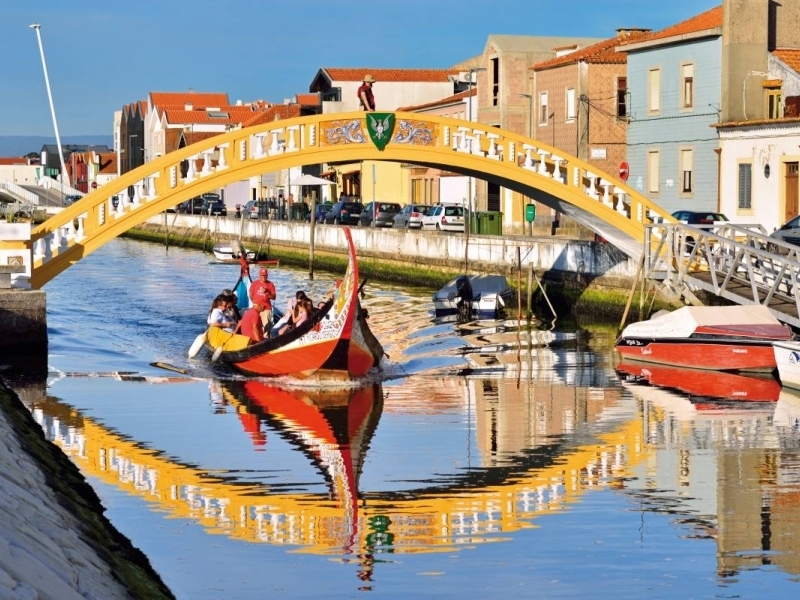 Canals of Aveiro, Portugal