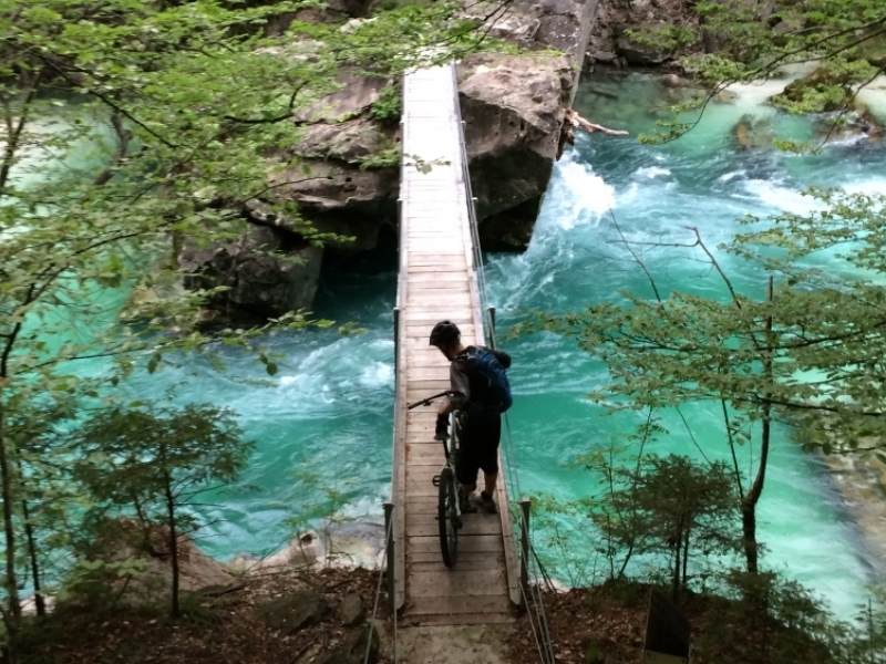 Outdoor activities around Bovec, Slovenia