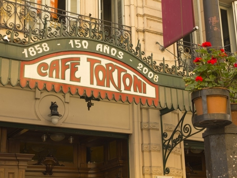 Sip Coffee in a Historic Café