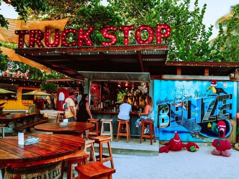 Truck Stop in Belize